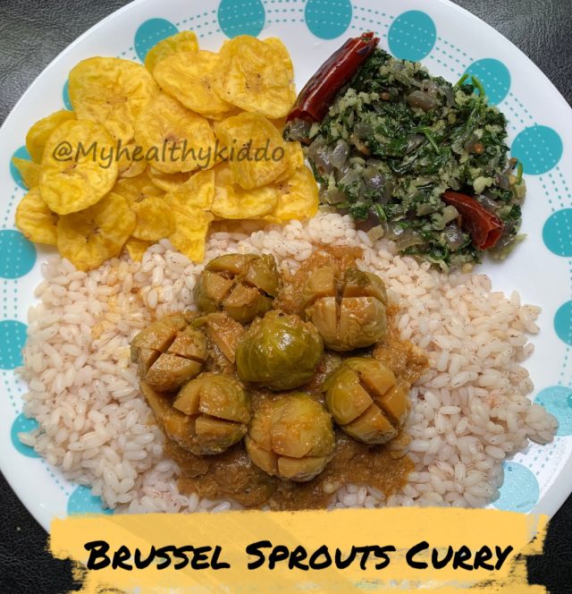 Brussel Sprouts curry