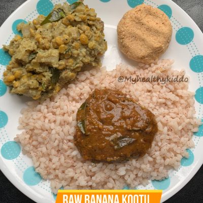 Raw banana kootu