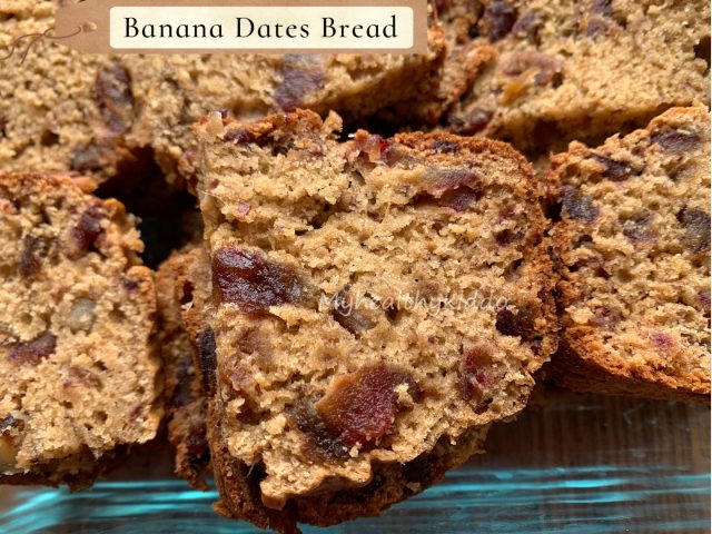Banana dates bread