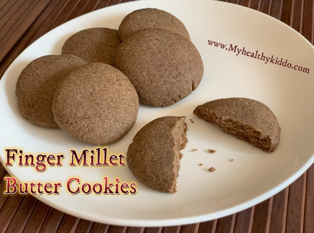 Finger Millet Butter Cookies