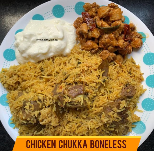 Chicken chukka boneless