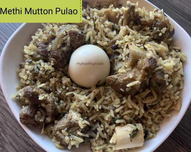 Methi Mutton Pulao