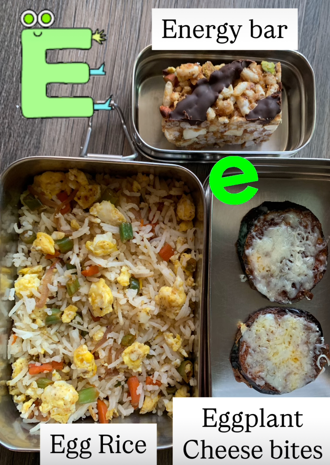 Food starting with letter E