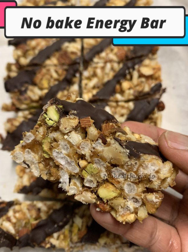 No bake Energy bar