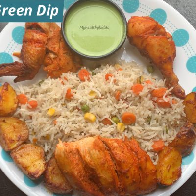 Green dip for grilled recipes