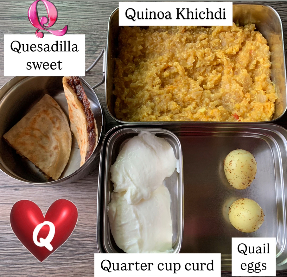 Food starting with letter Q