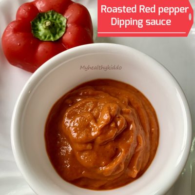 Roasted Red Bell Pepper Dipping Sauce