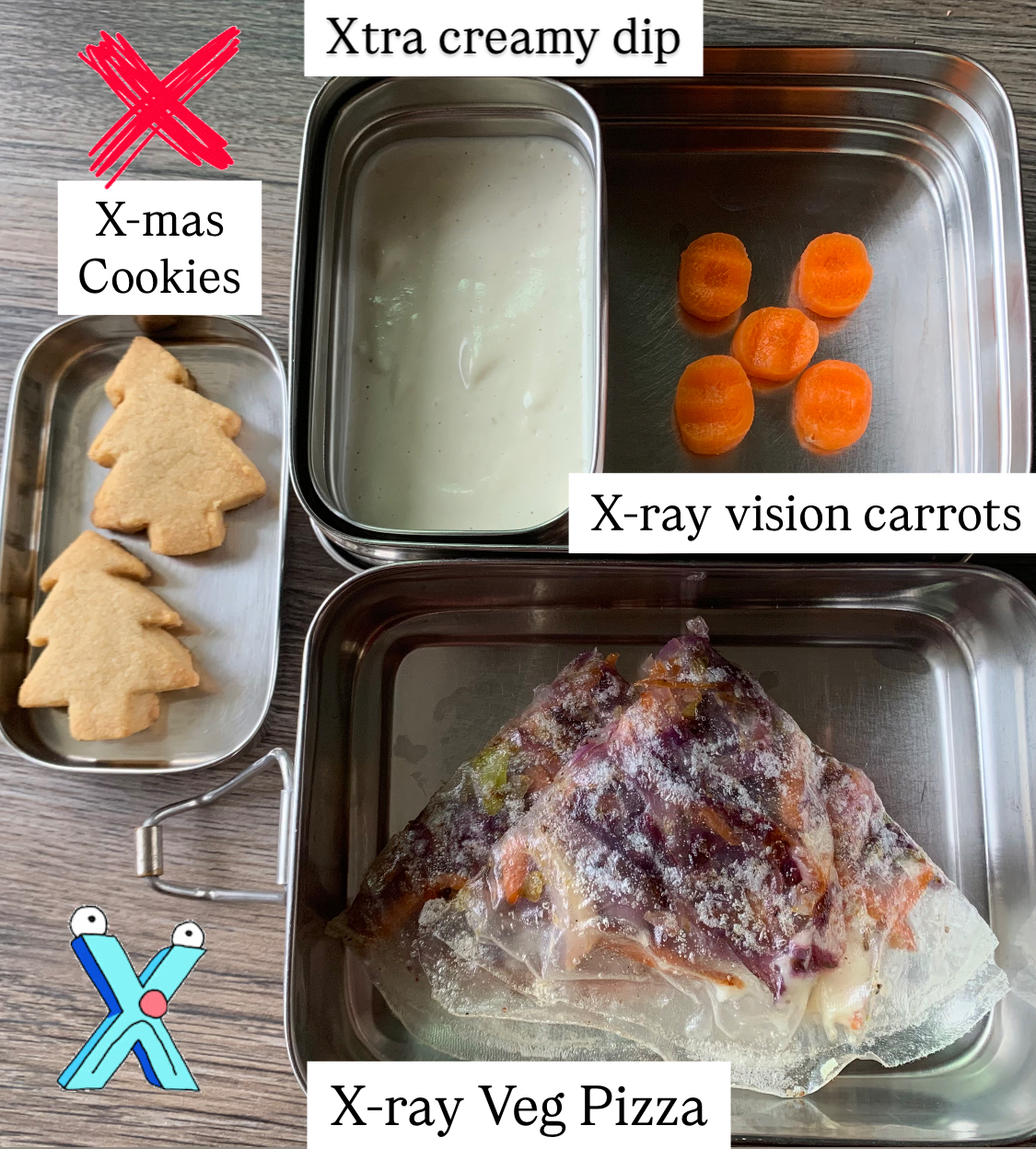 Food starting with letter X