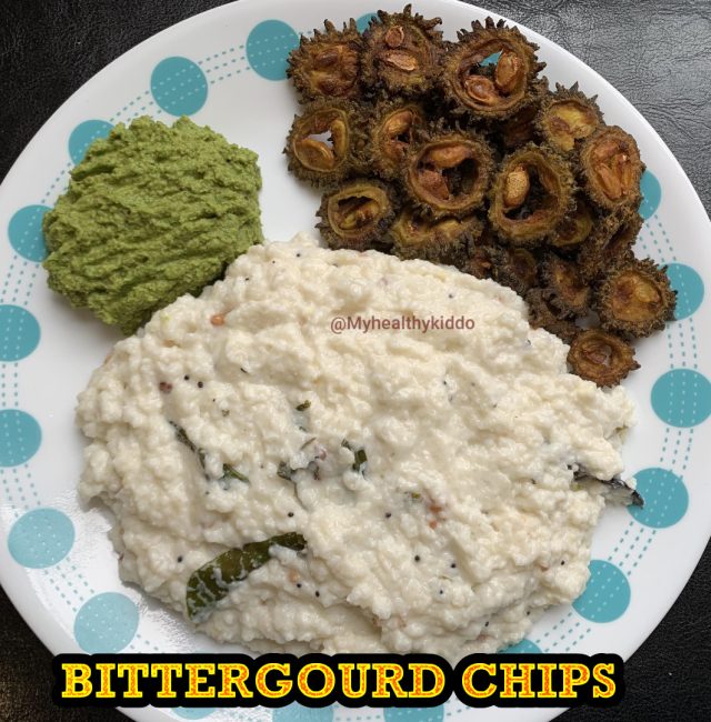Bittergourd chips