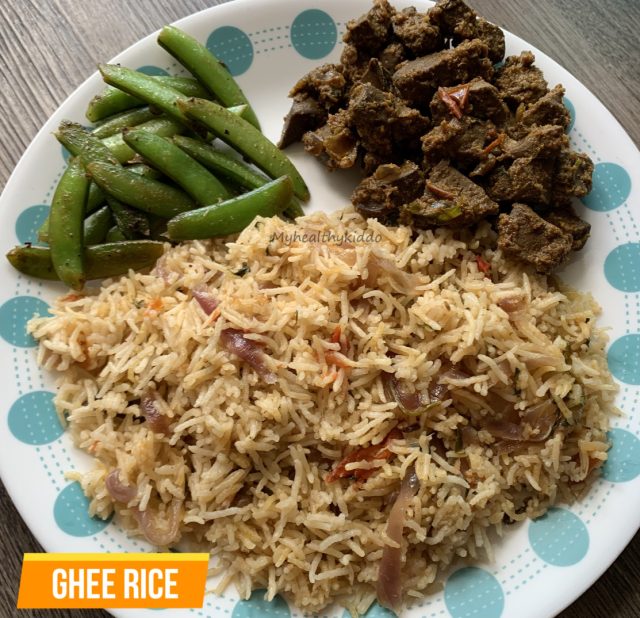 Ghee rice recipe