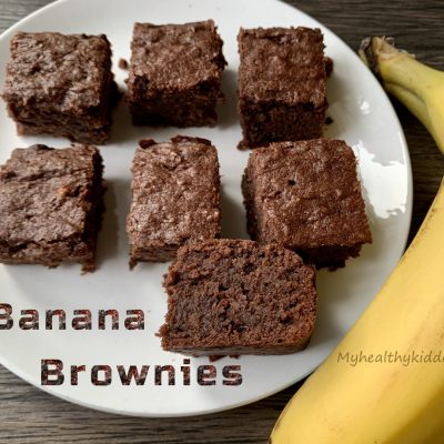 Whole wheat Banana Brownies