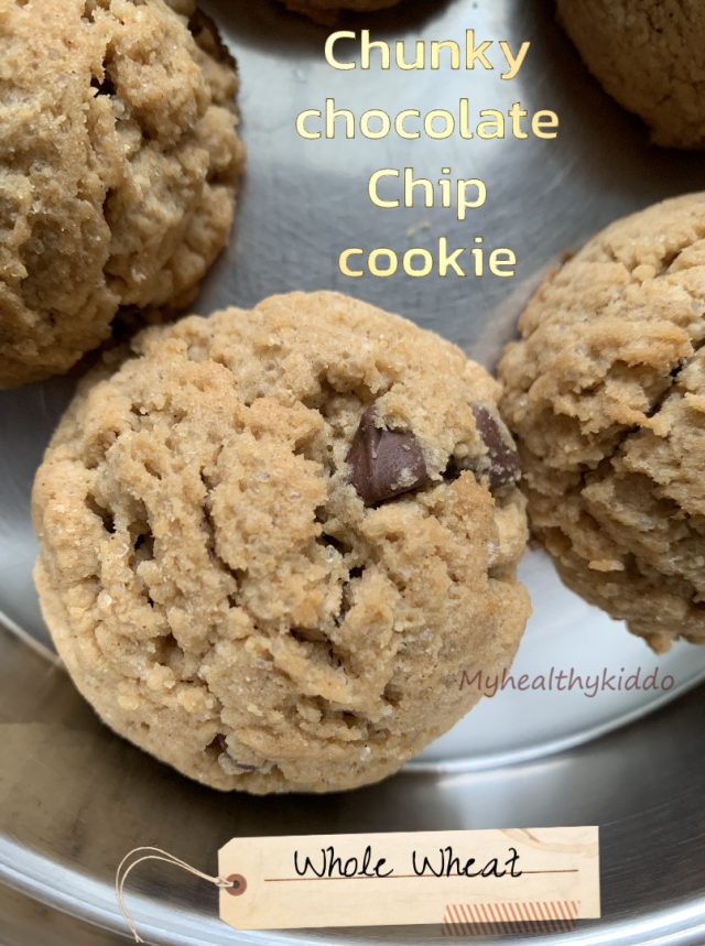 Chunky chocolate chip cookie recipe