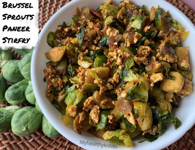 Brussel sprouts stirfry recipe