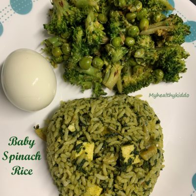 Baby Spinach Rice