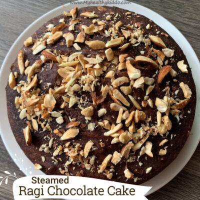 Steamed Ragi cake